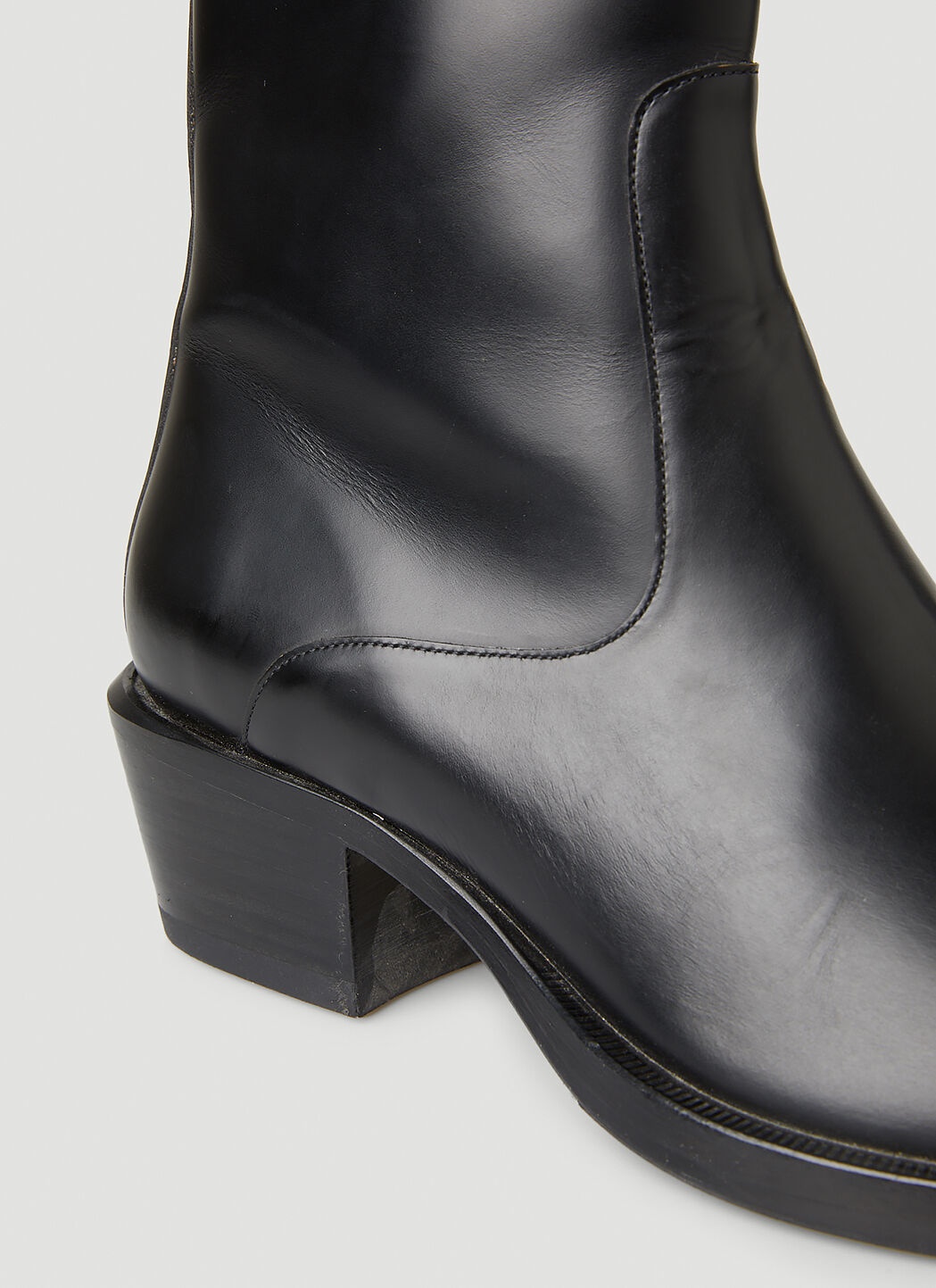 Blaise Block Heel Boots - 5
