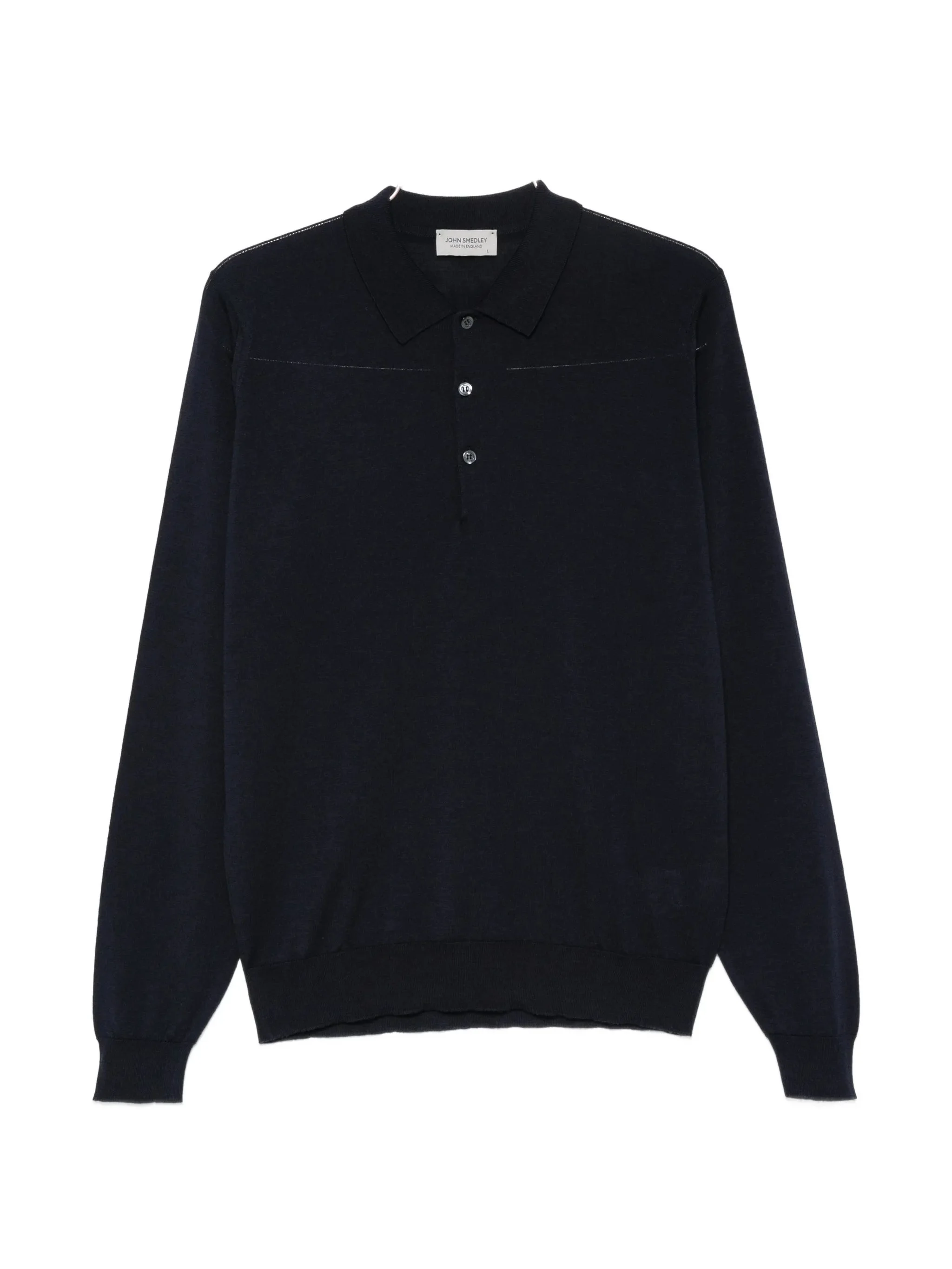 John Smedley Belpert Long-sleeve Polo Sweater - 1