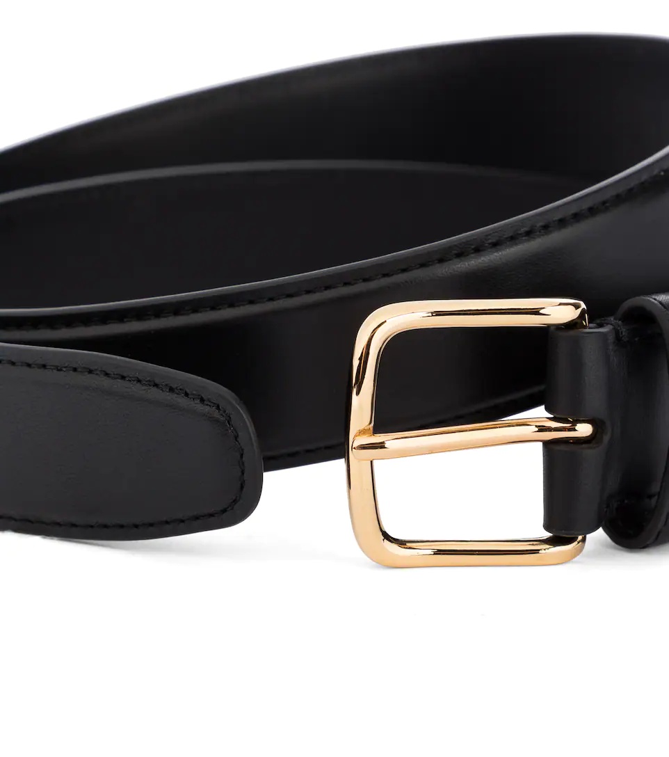 Classic leather belt - 3