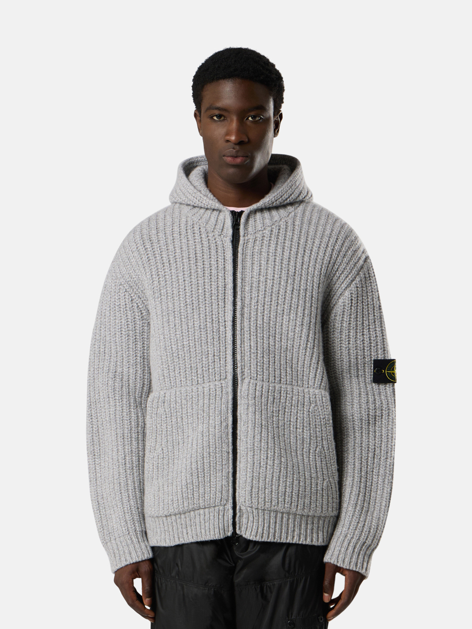 5100069 FISHERMAN'S RIB RWS WOOL AND CASHMERE - 2