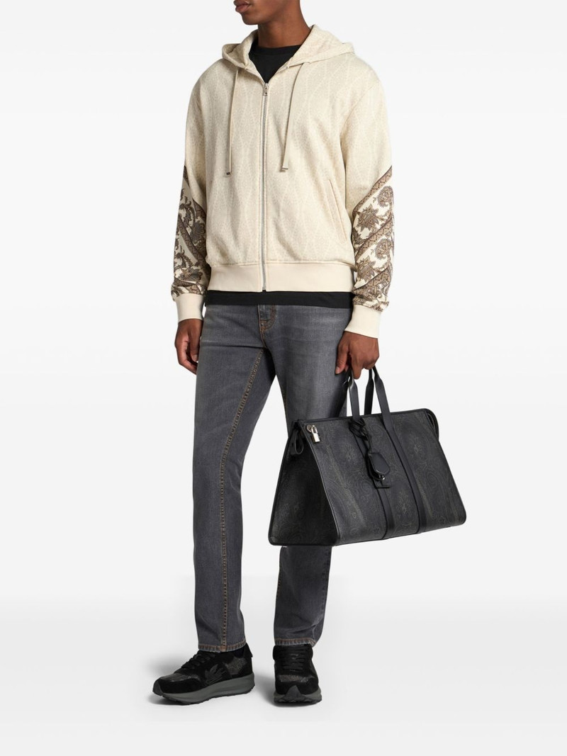 Etro paisley-print hoodie outlook