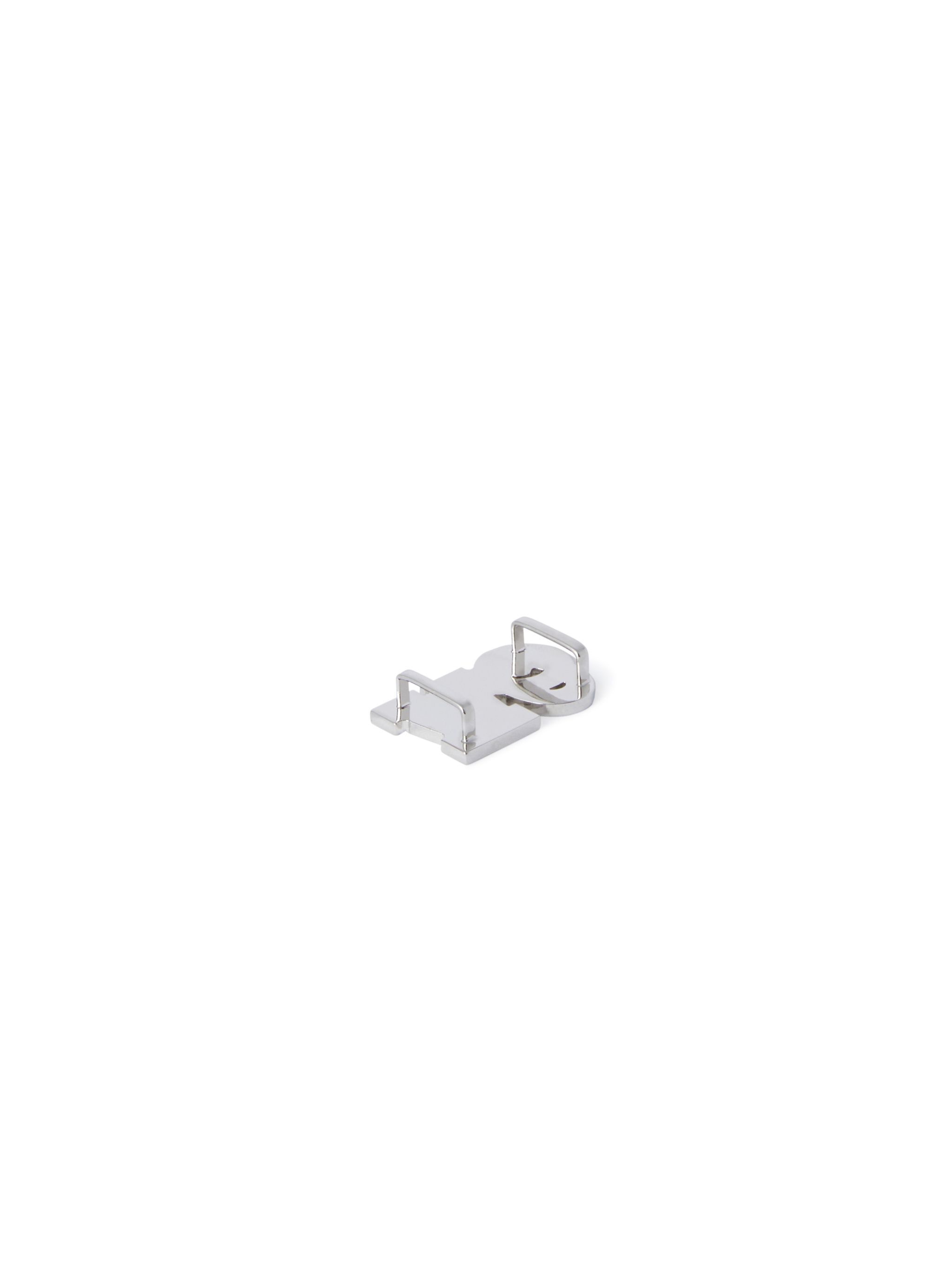 Silver Initials Dubraw Charm - 3