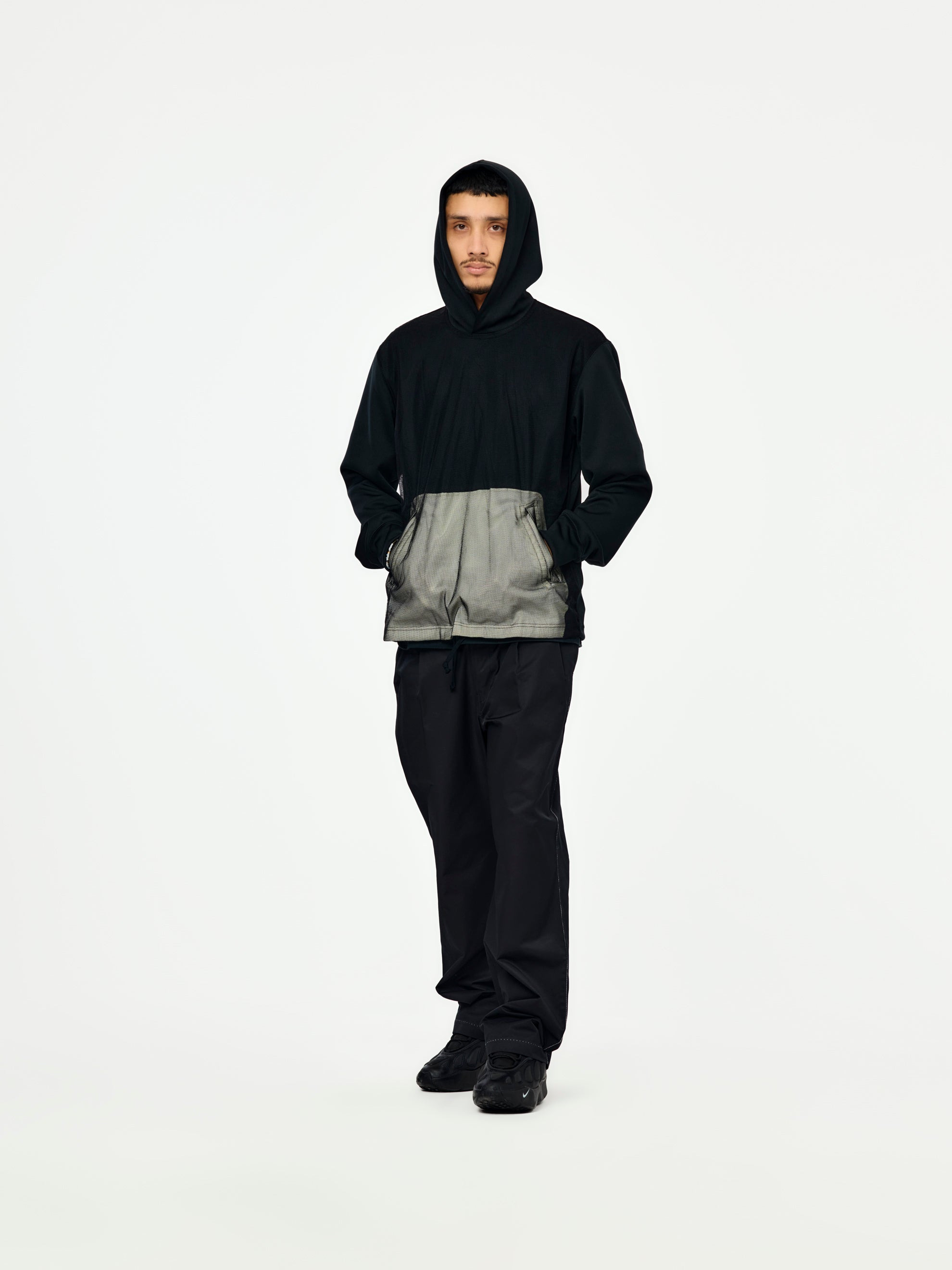 HOMME PLUS HOODIE (BLACK) - 4