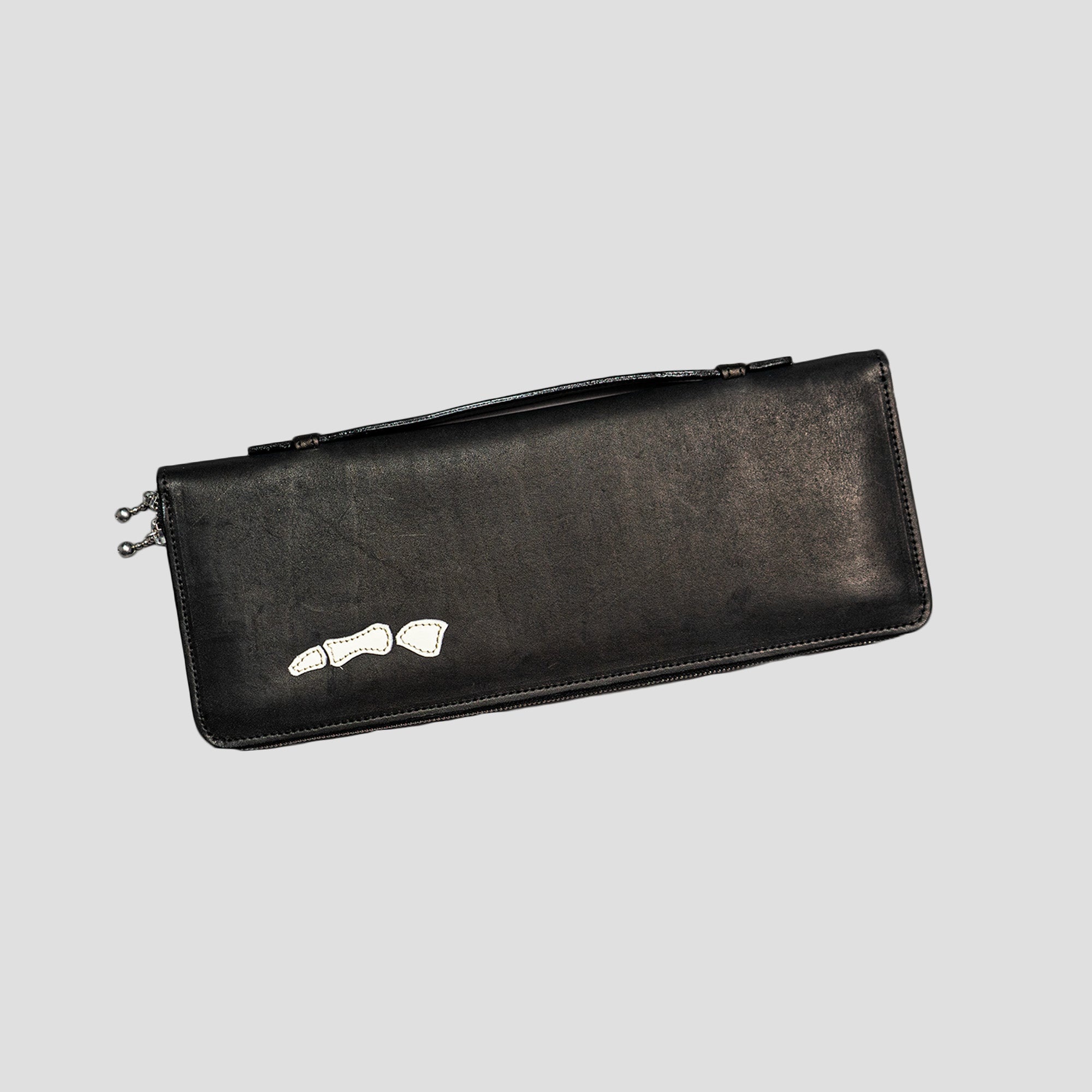 LEATHER BONE HAND PASSCASE - 2