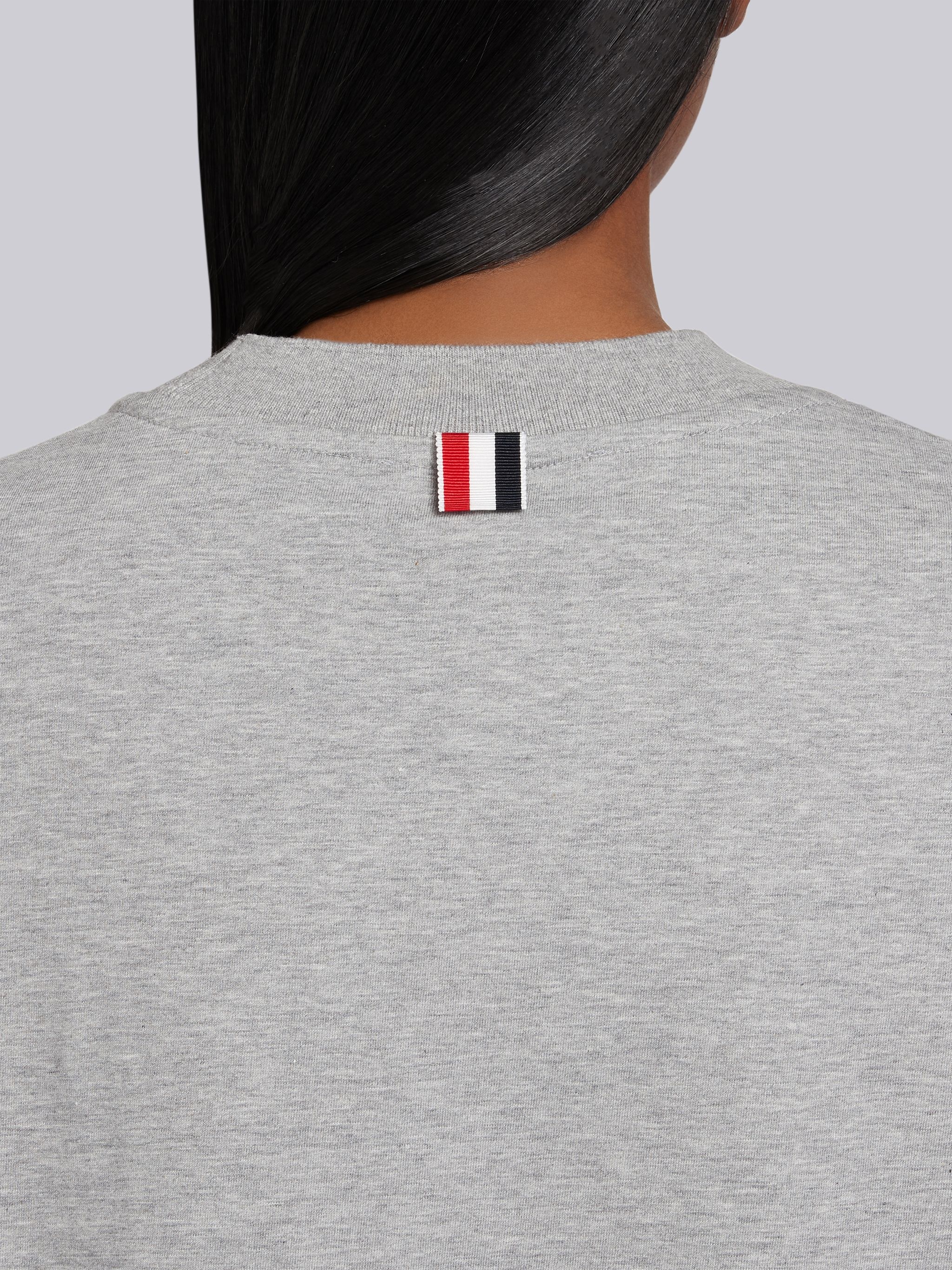 RWB-stripe boxy T-shirt - 6