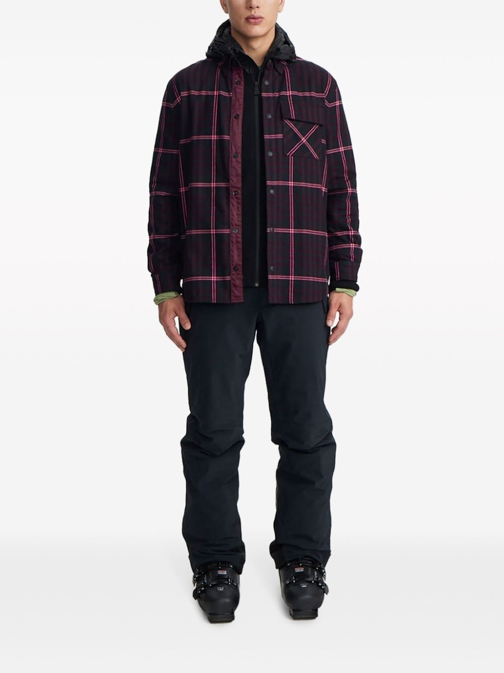 Loge Peak plaid cotton shirt - 2