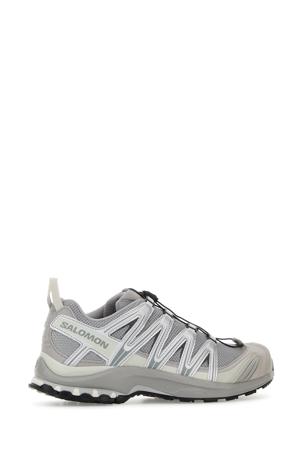 Silver mesh and synthetic leather XA Pro 3D sneakers - 3