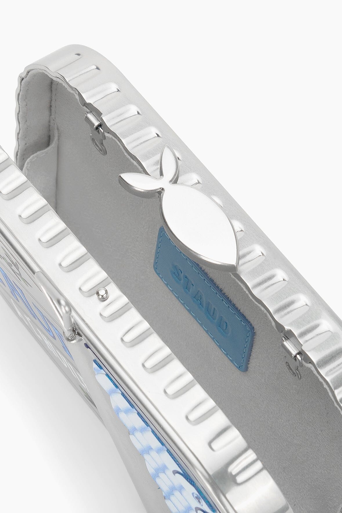 STAUD STAUDINES TIN CLUTCH SILVER MULTI - 7