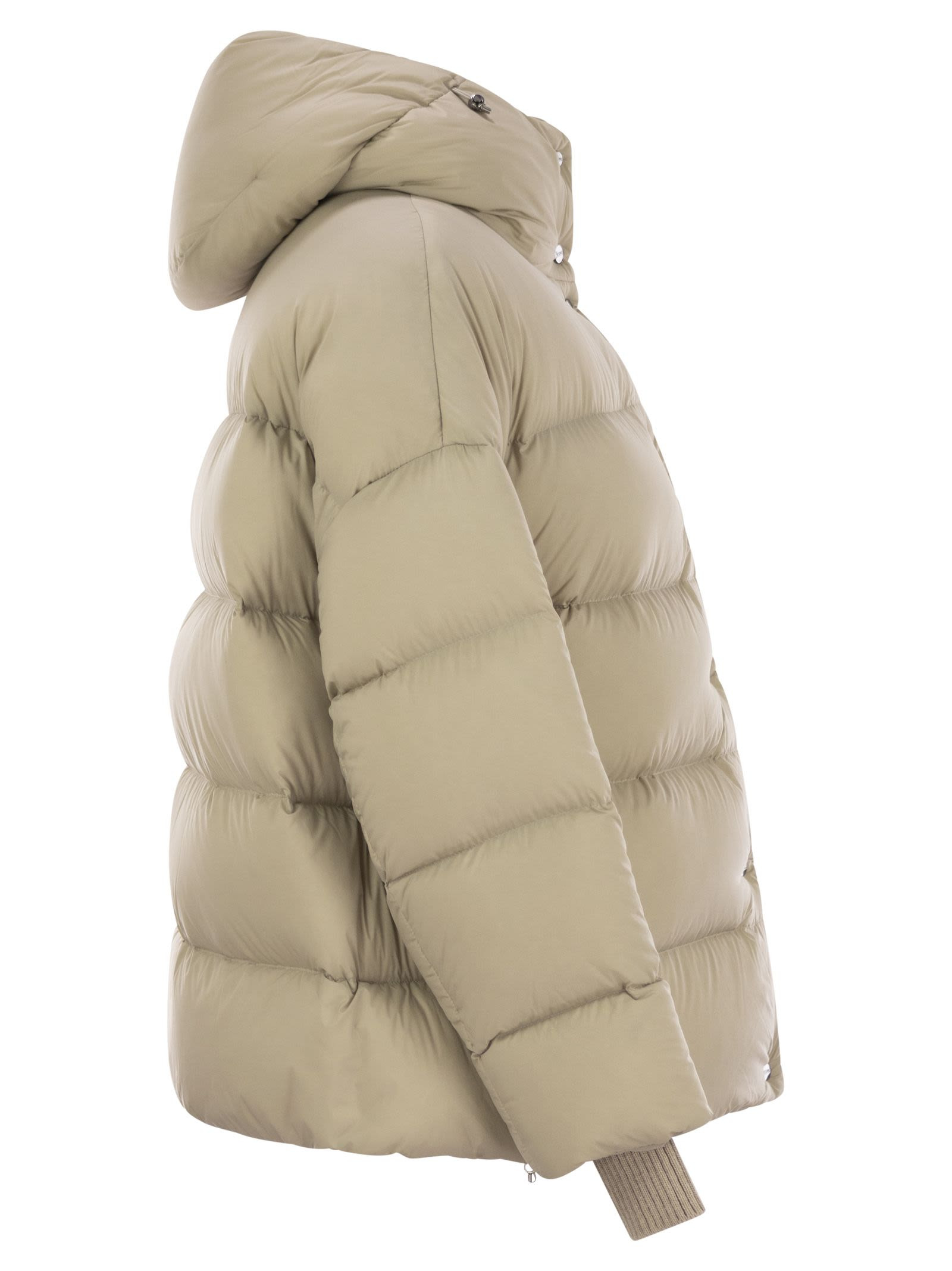 Herno Women Nylon Microfibre Bomber Jacket - 3