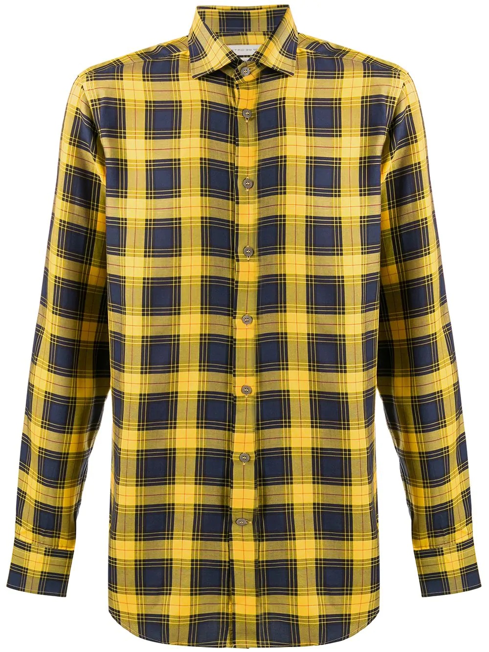 plaid longsleeve shirt - 1