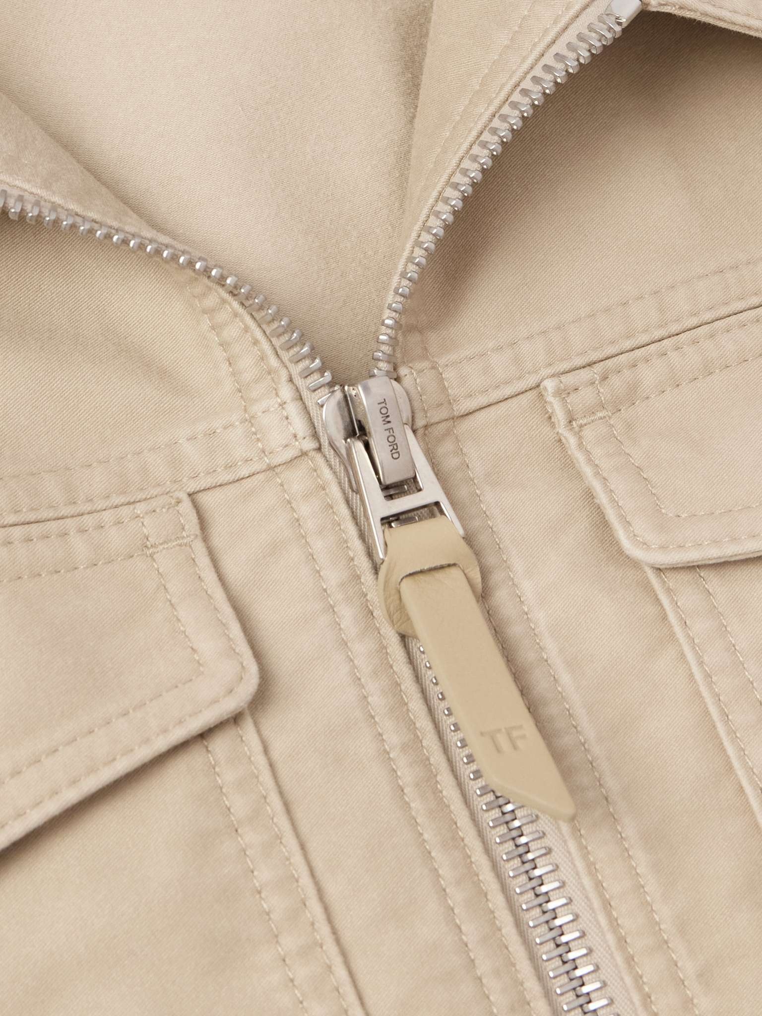 Slim-Fit Cotton-Twill Jacket - 4