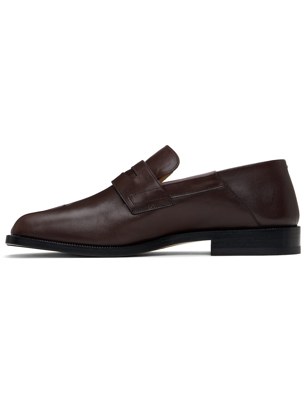 Burgundy Tabi Loafers - 3