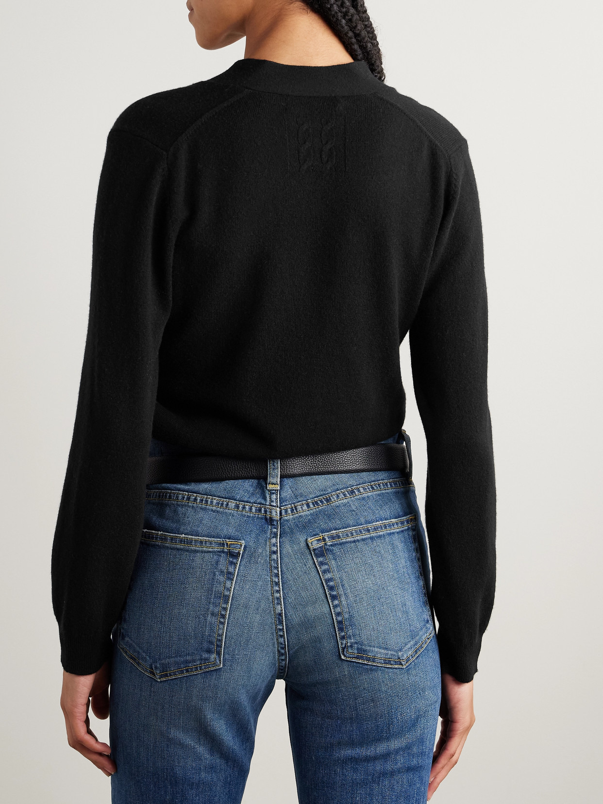 Genesis Pussy-bow Cashmere Sweater - 3