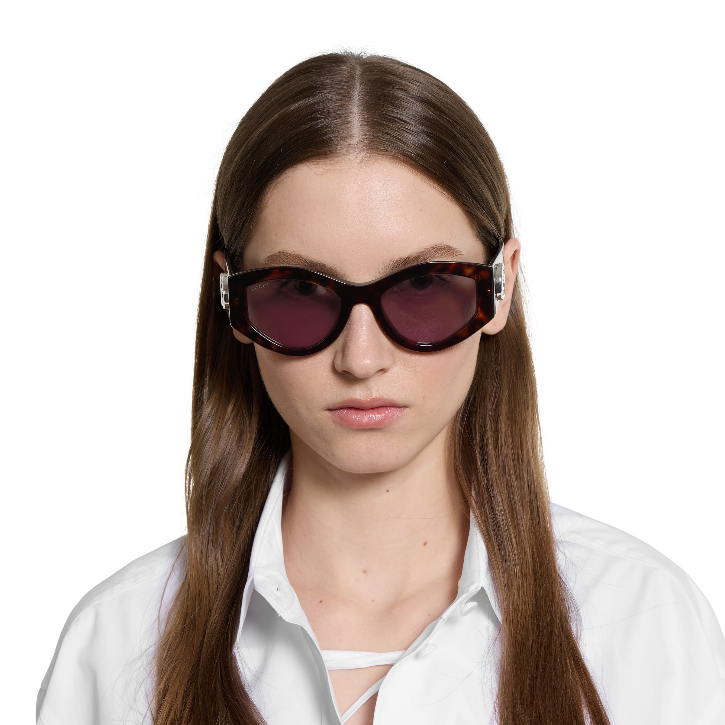 Oval frame sunglasses - 3