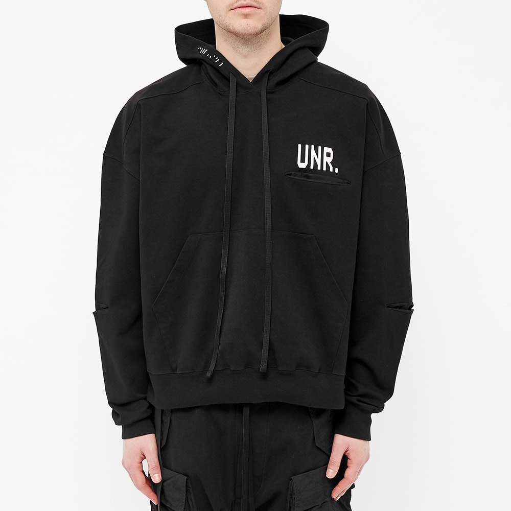 Unravel Project UNR LAX Destroyed Oversized Hoody - 4