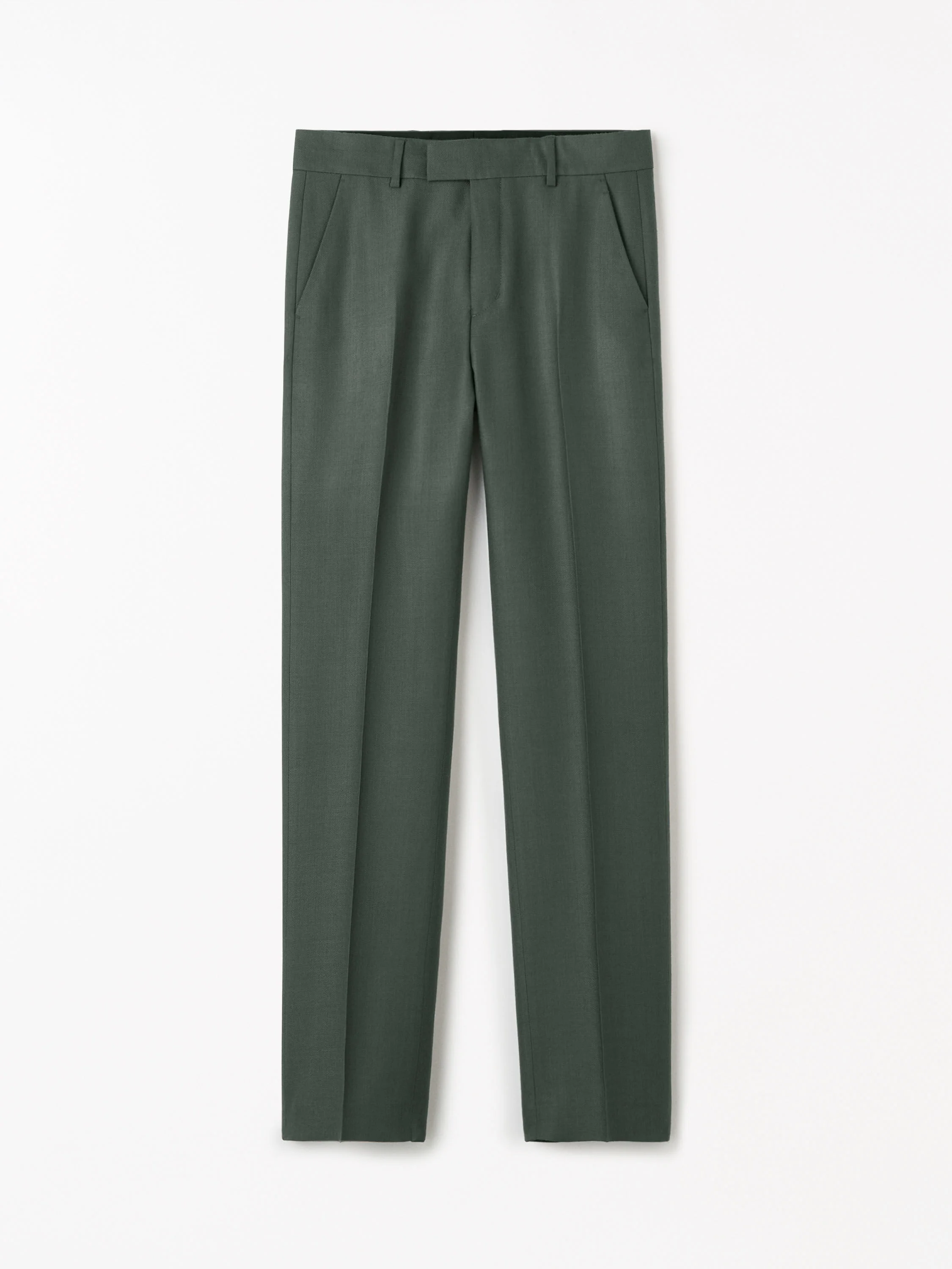 Tenser RWS Straight Wool Trousers - 1