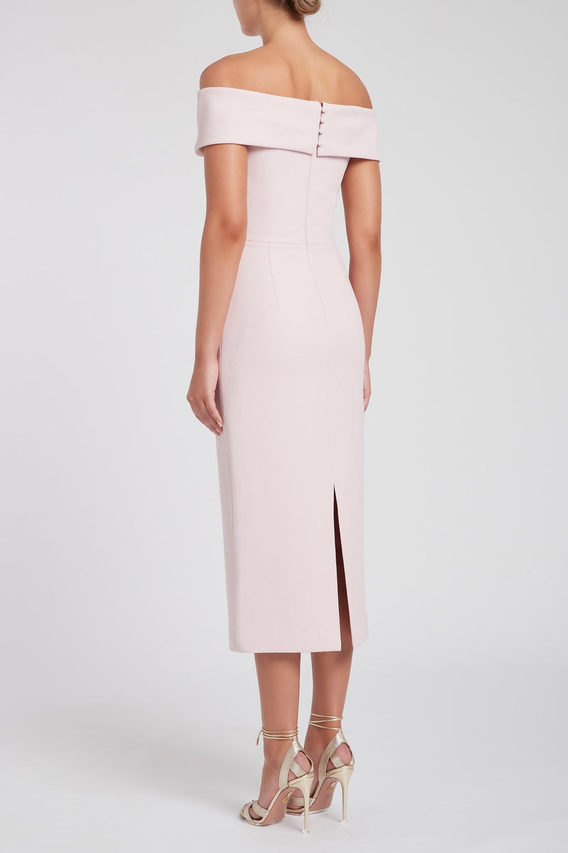 Amore Off Shoulder Midi Dress 5