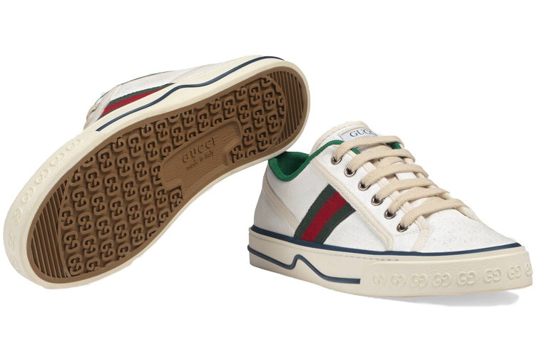 (WMNS) Gucci Tennis 1977 'White Mini GG' 606110-99W90-9085 - 5