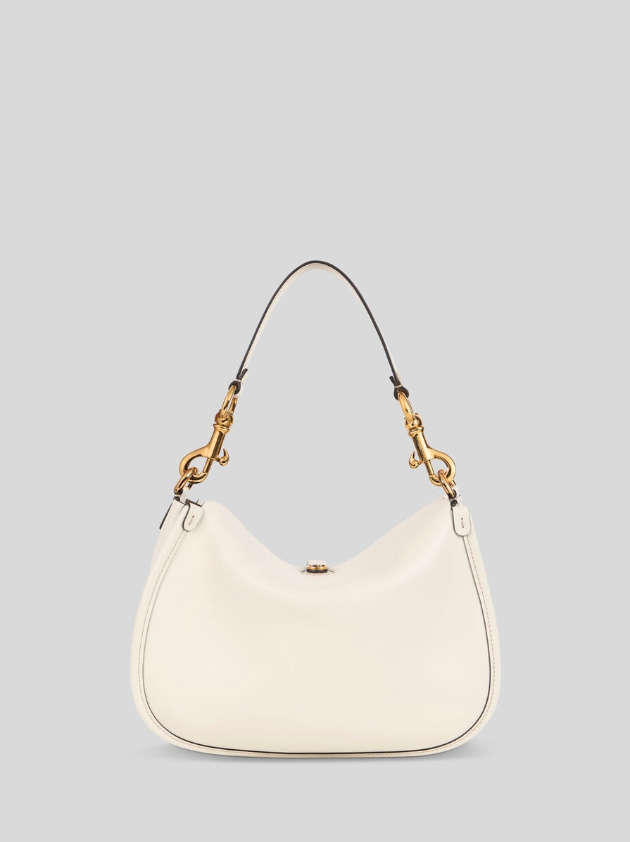 MEDIUM LEATHER PONY BAG - 3