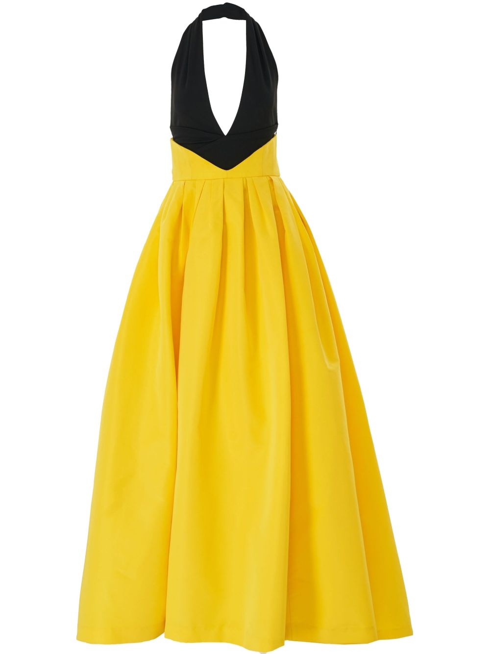 CAROLINA HERRERA plunging V-neck gown | REVERSIBLE