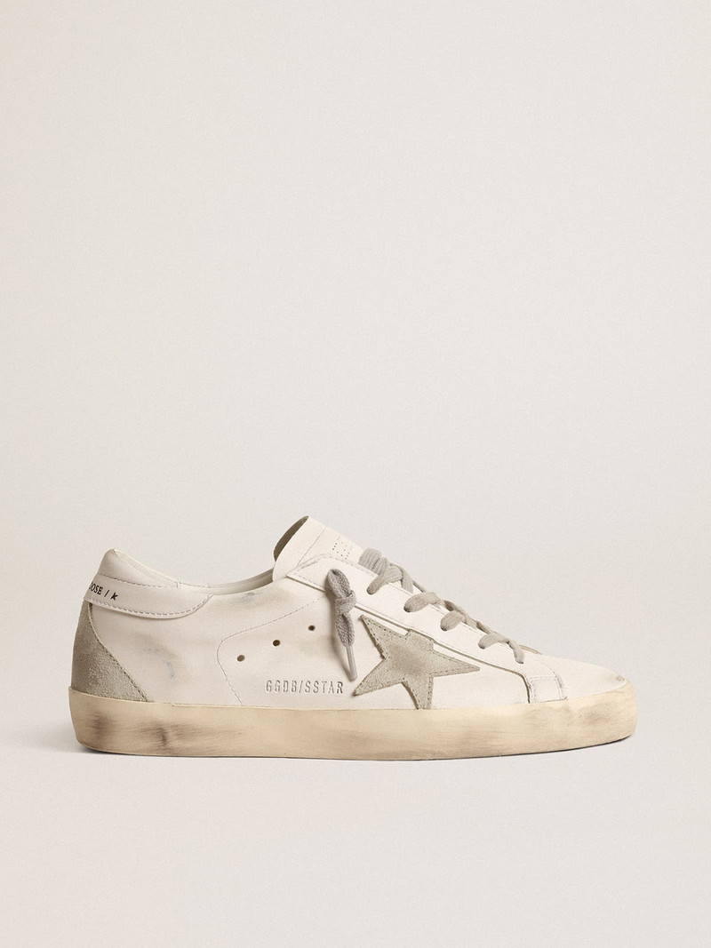 Women’s bio-based Super-Star with ice-gray suede star - 1