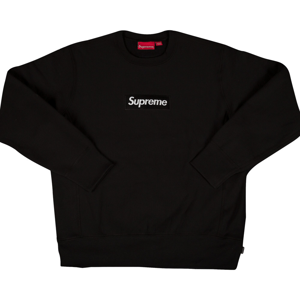 Supreme Supreme Box Logo Crewneck Sweatshirt 'Black