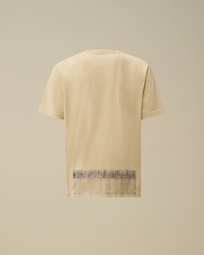 C.P. Company 24/1 Jersey Short Sleeve Logo T-Shirt outlook