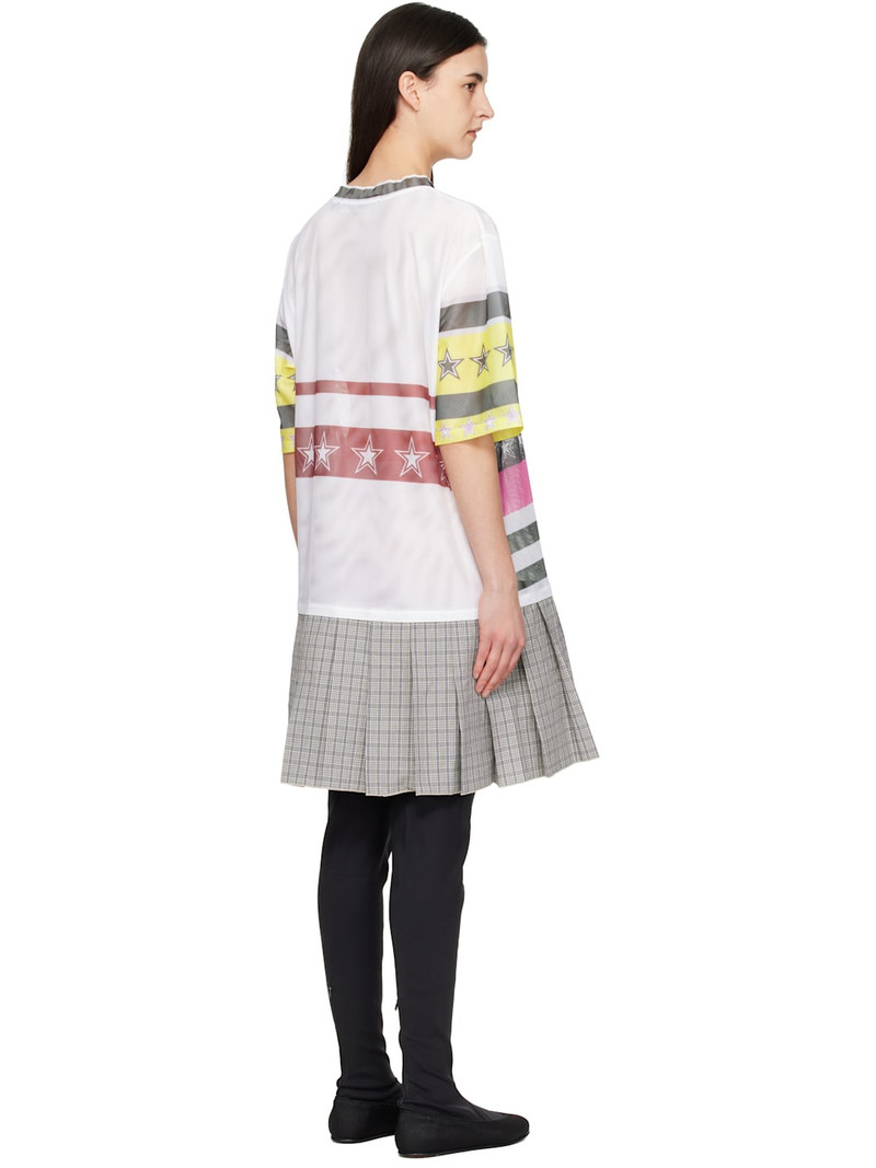 Multicolor Nancy Uniform Jersey Midi Dress 3