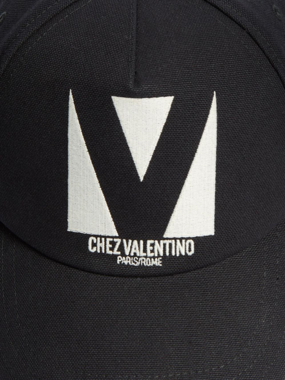 logo-embroidered cap - 4