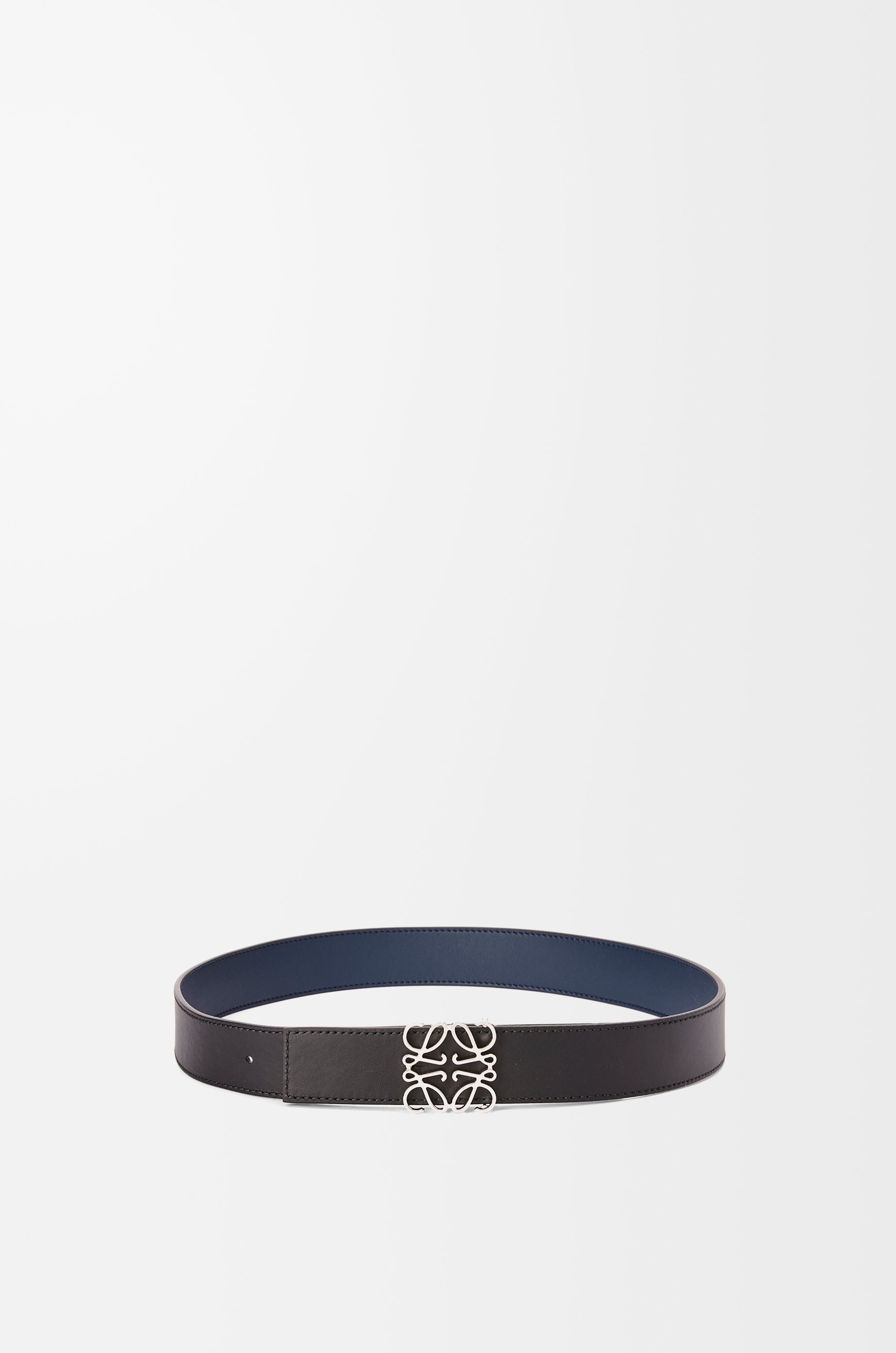 Reversible Anagram belt in smooth calfskin - 2