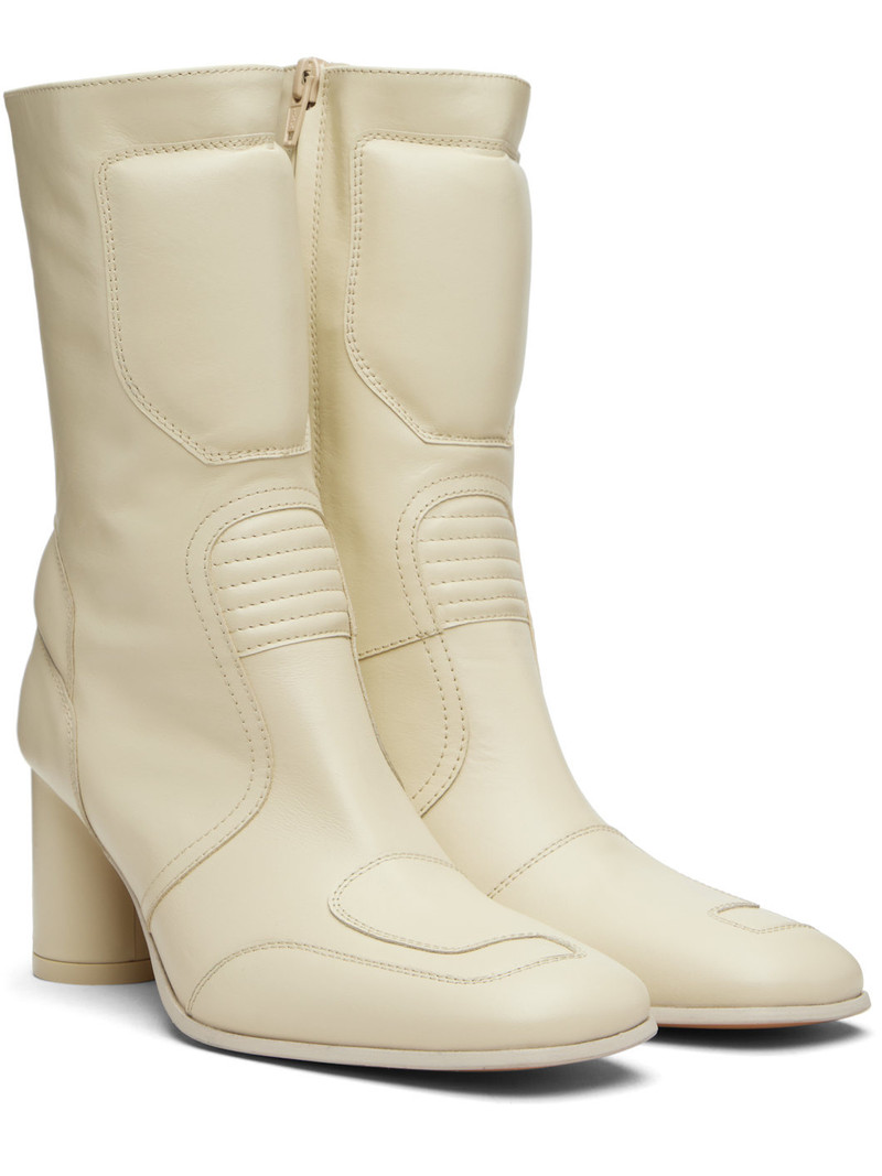 Off-White Biker Ankle Boots 4