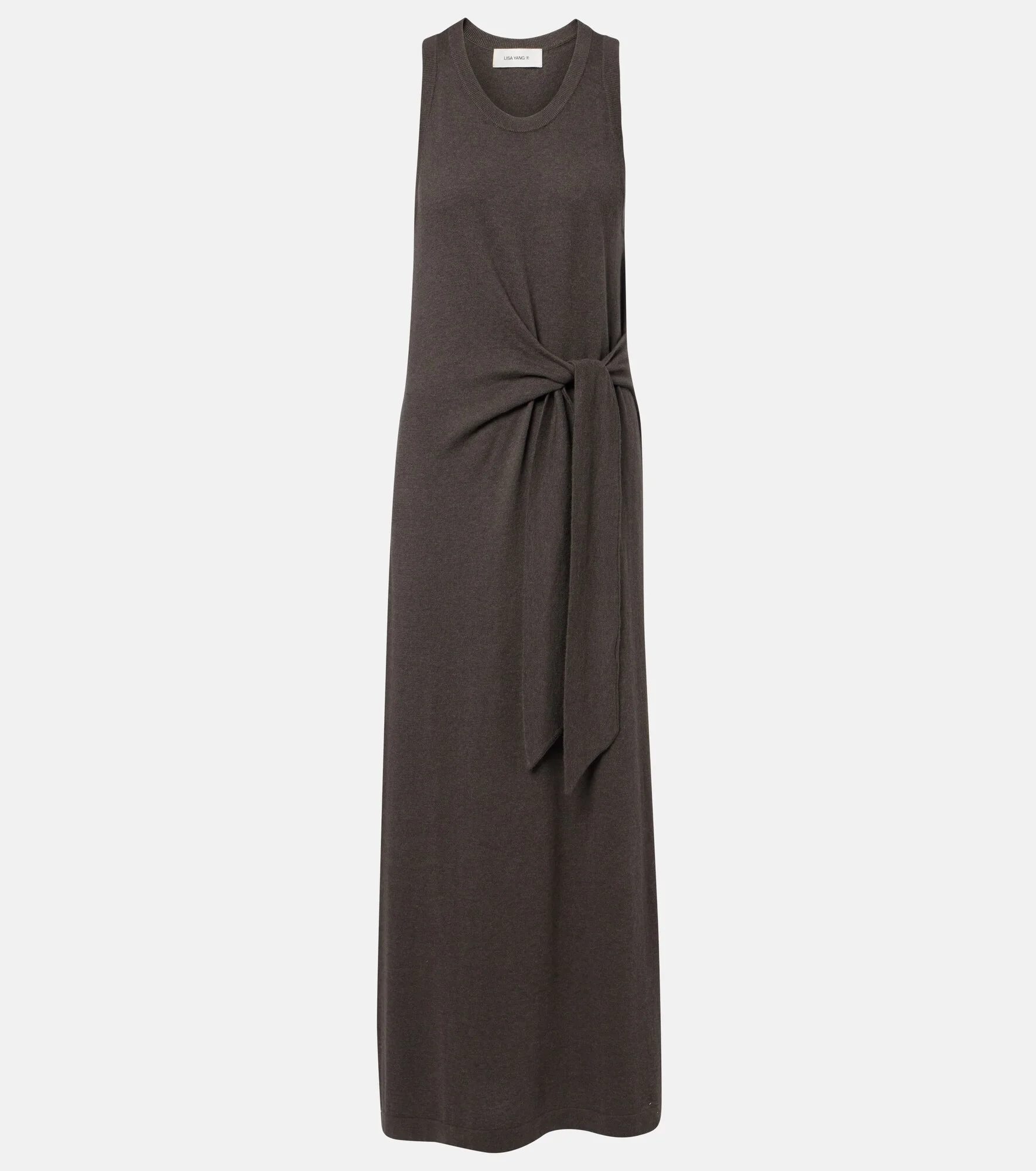 Angeline cotton and cashmere maxi dress - 1