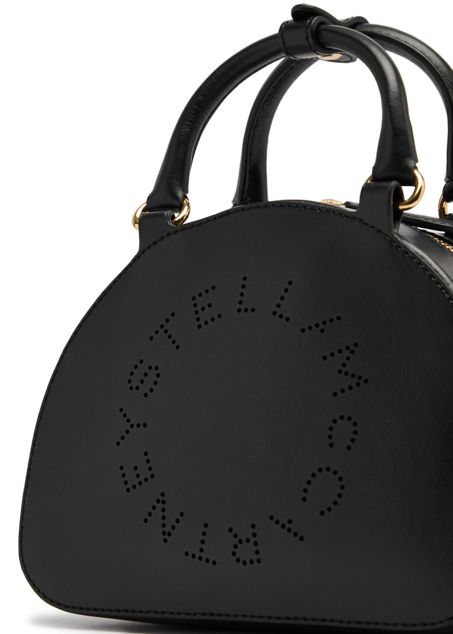Stella Mccartney Stella Logo Faux Leather top Handle bag - 3