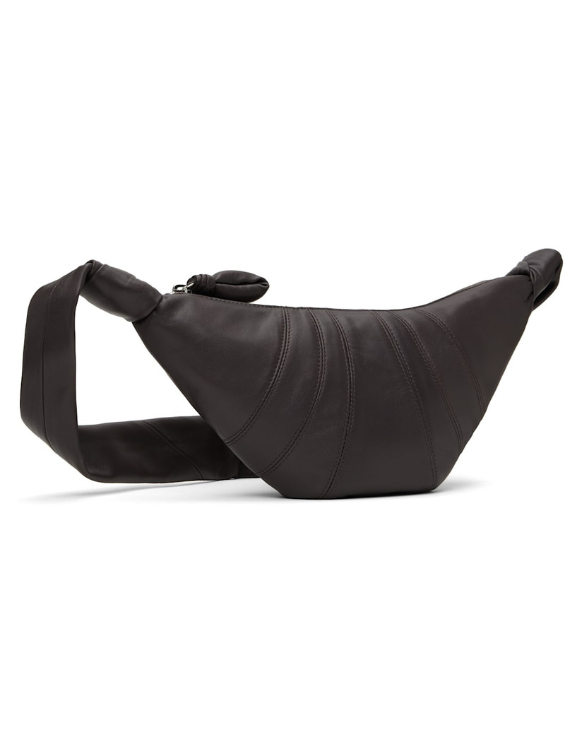 Lemaire Brown Small Croissant Bag outlook