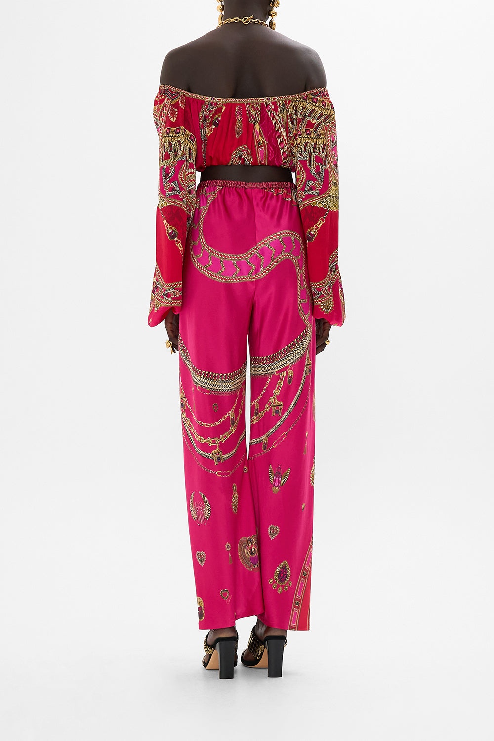 BIAS CUT DRAWSTRING PANT - 3