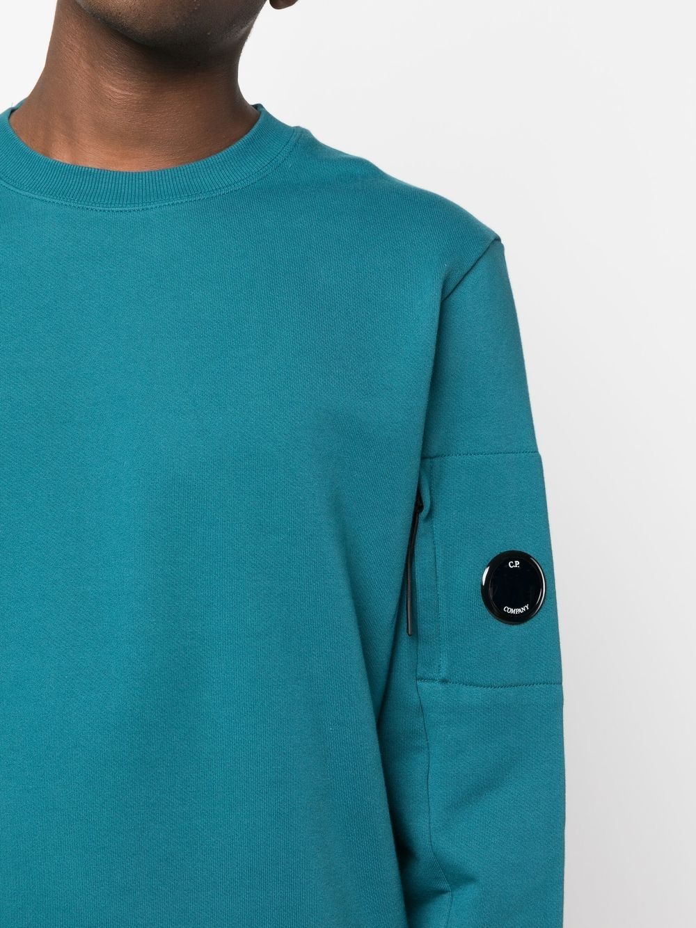 logo-patch sleeve sweatshirt - 5