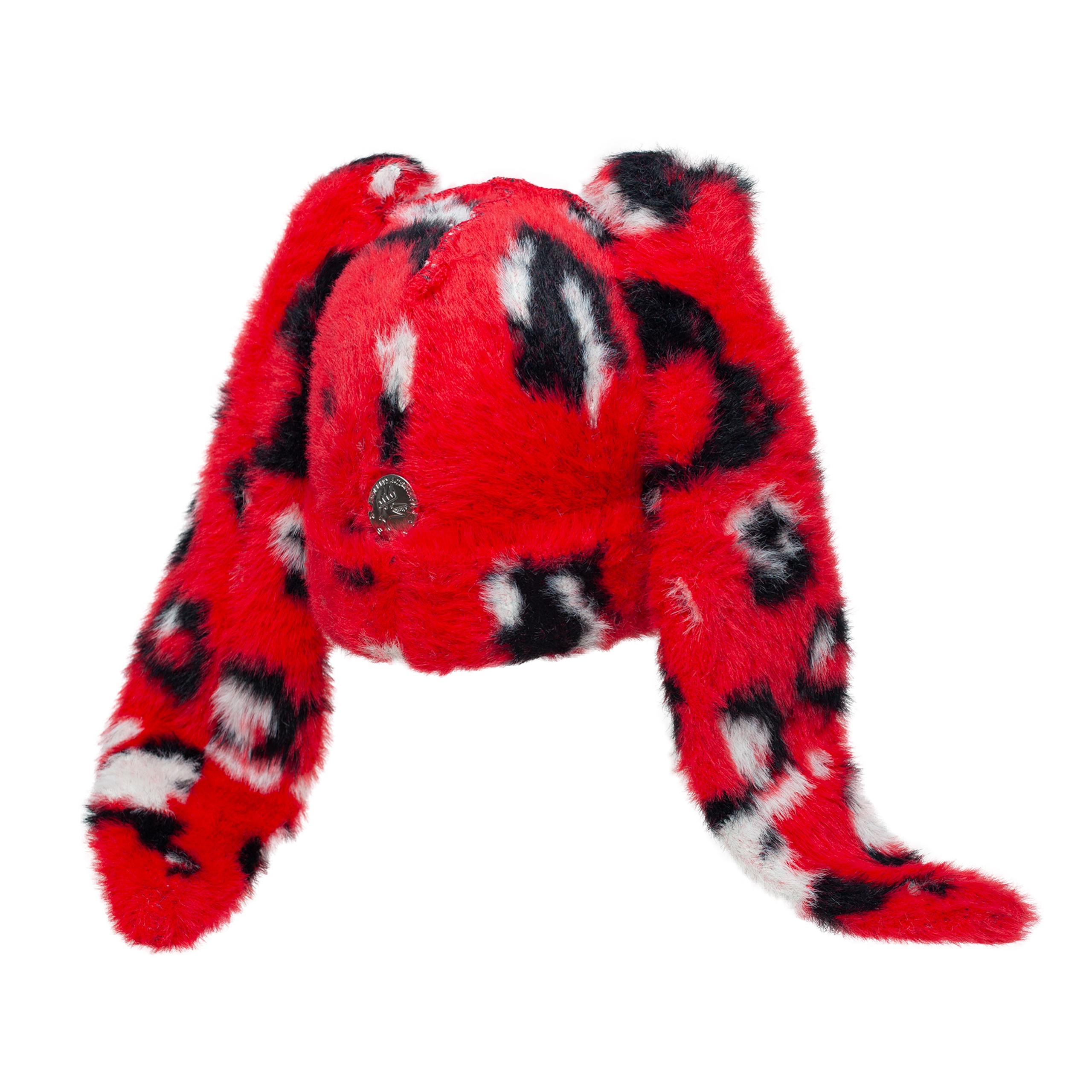 RED BEANIE WITH EARS - 3