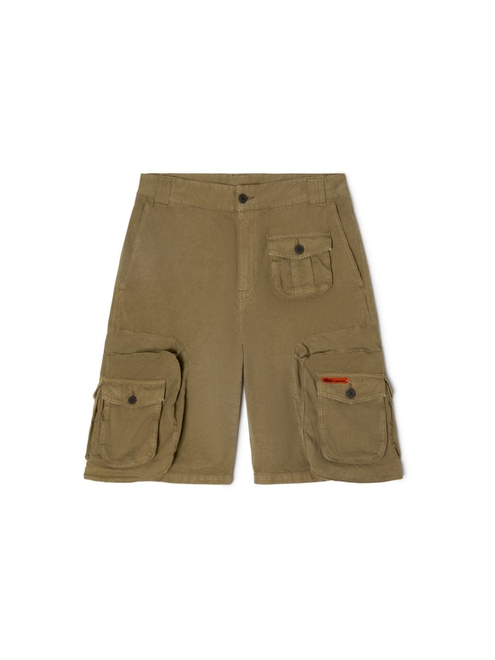 Canvas Cargo Shorts - 1