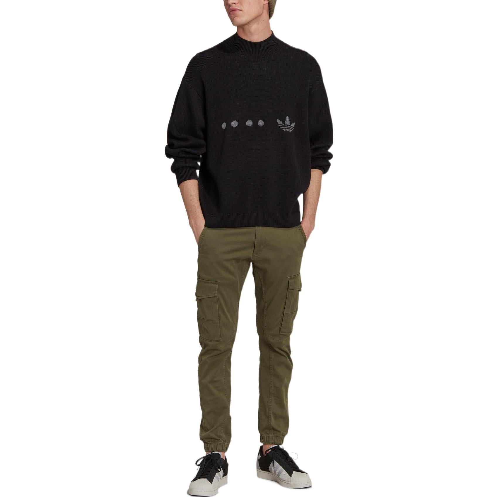 adidas originals Reclaim Knit Jumper 'Black' HK2764 - 2