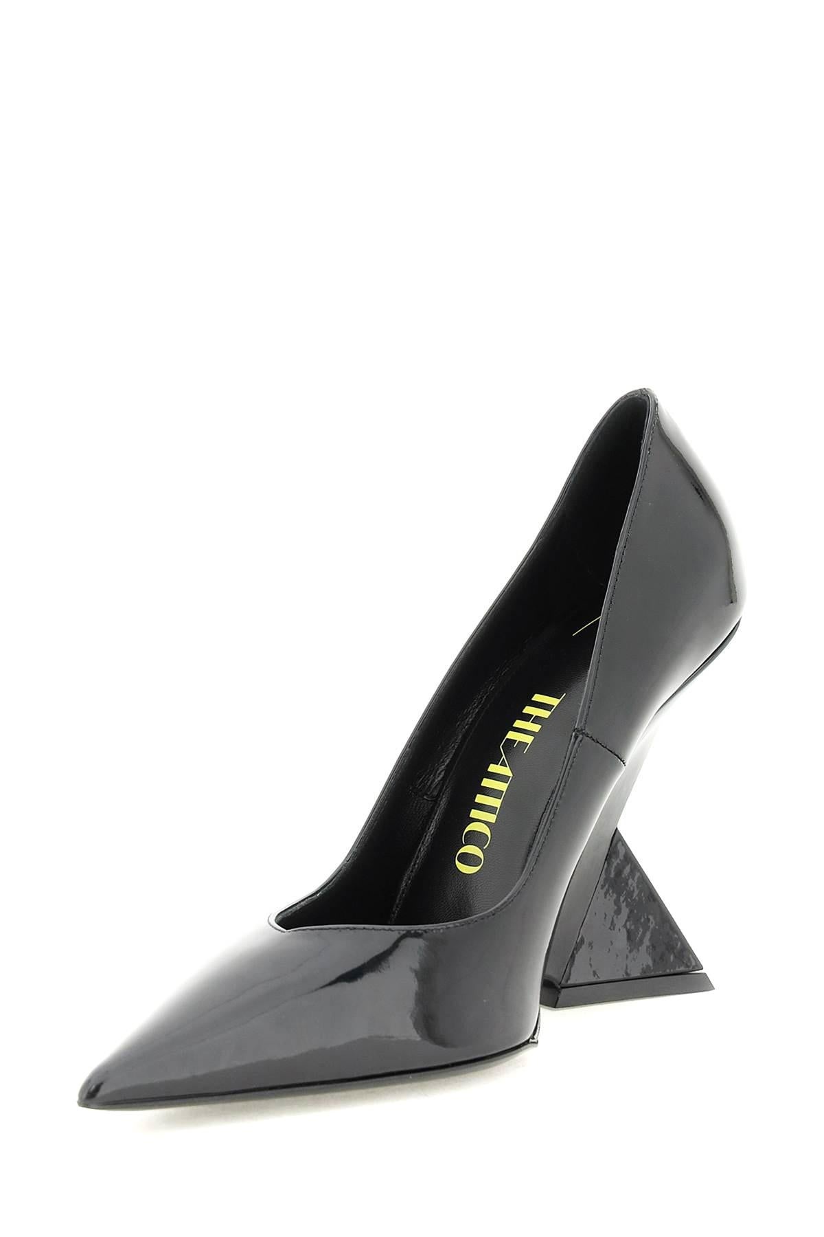 The Attico Patent Leather Cheope Pumps - 4