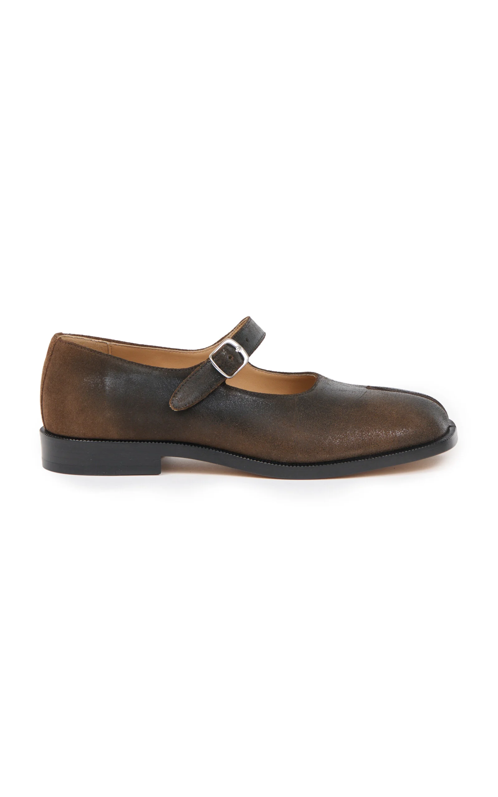 Tabi Leather Mary Jane Flats brown - 1