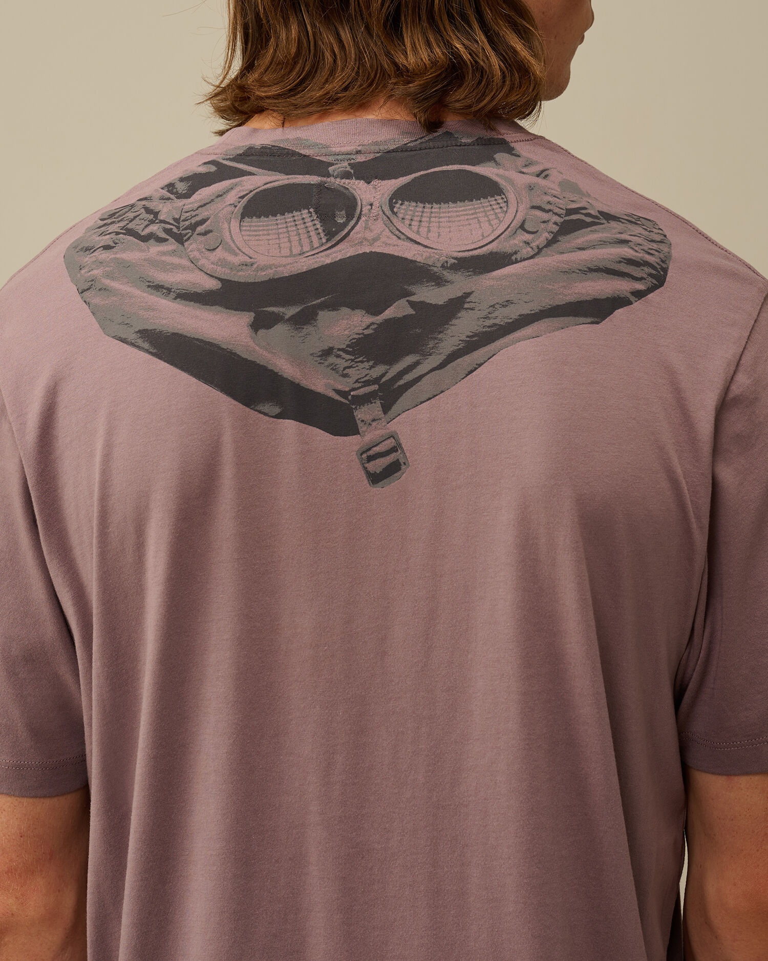 30/1 Jersey Back Goggle T-Shirt - 4