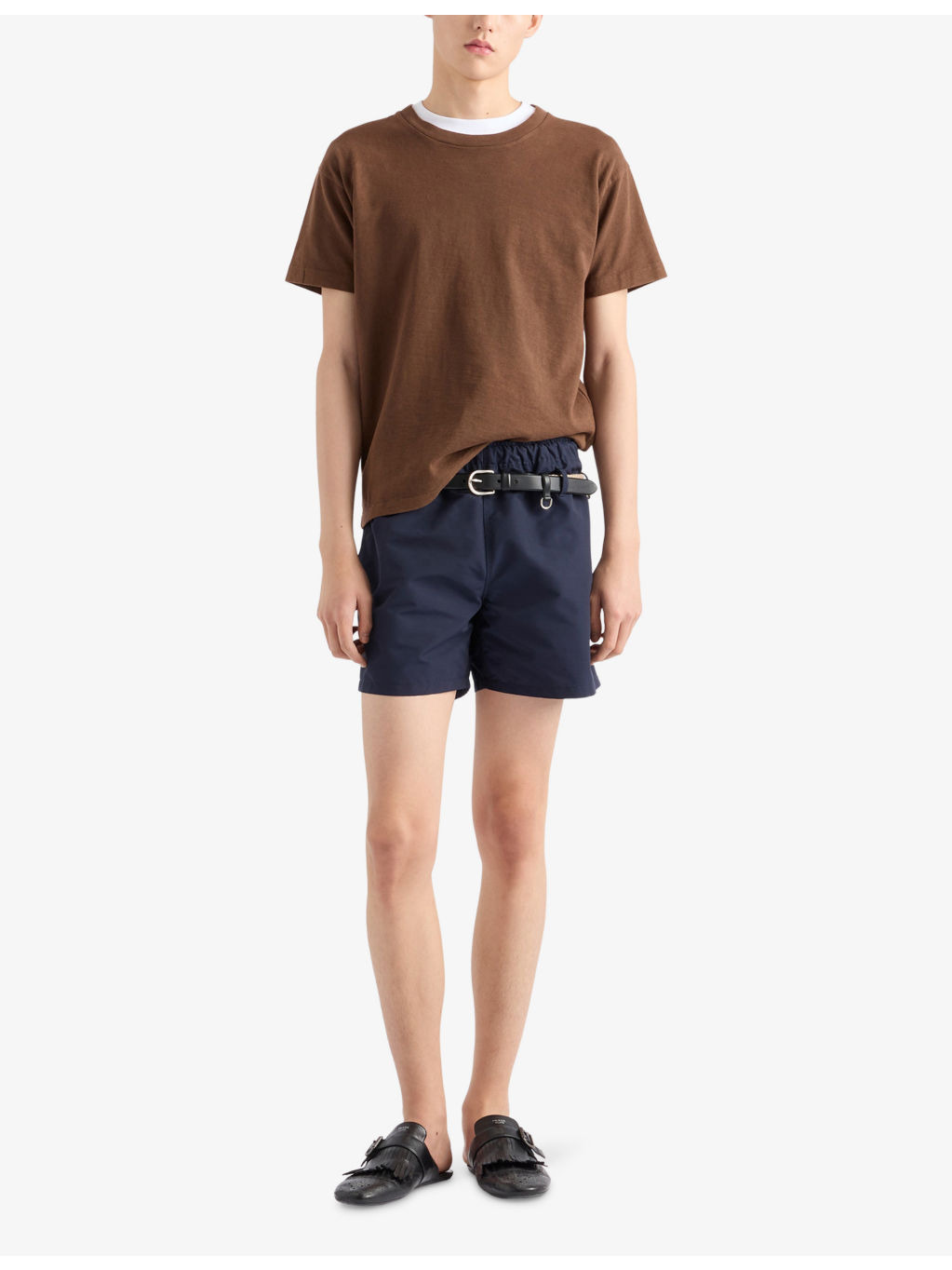 Crewneck Boxy-Fit Cotton-Jersey T-Shirt - 2