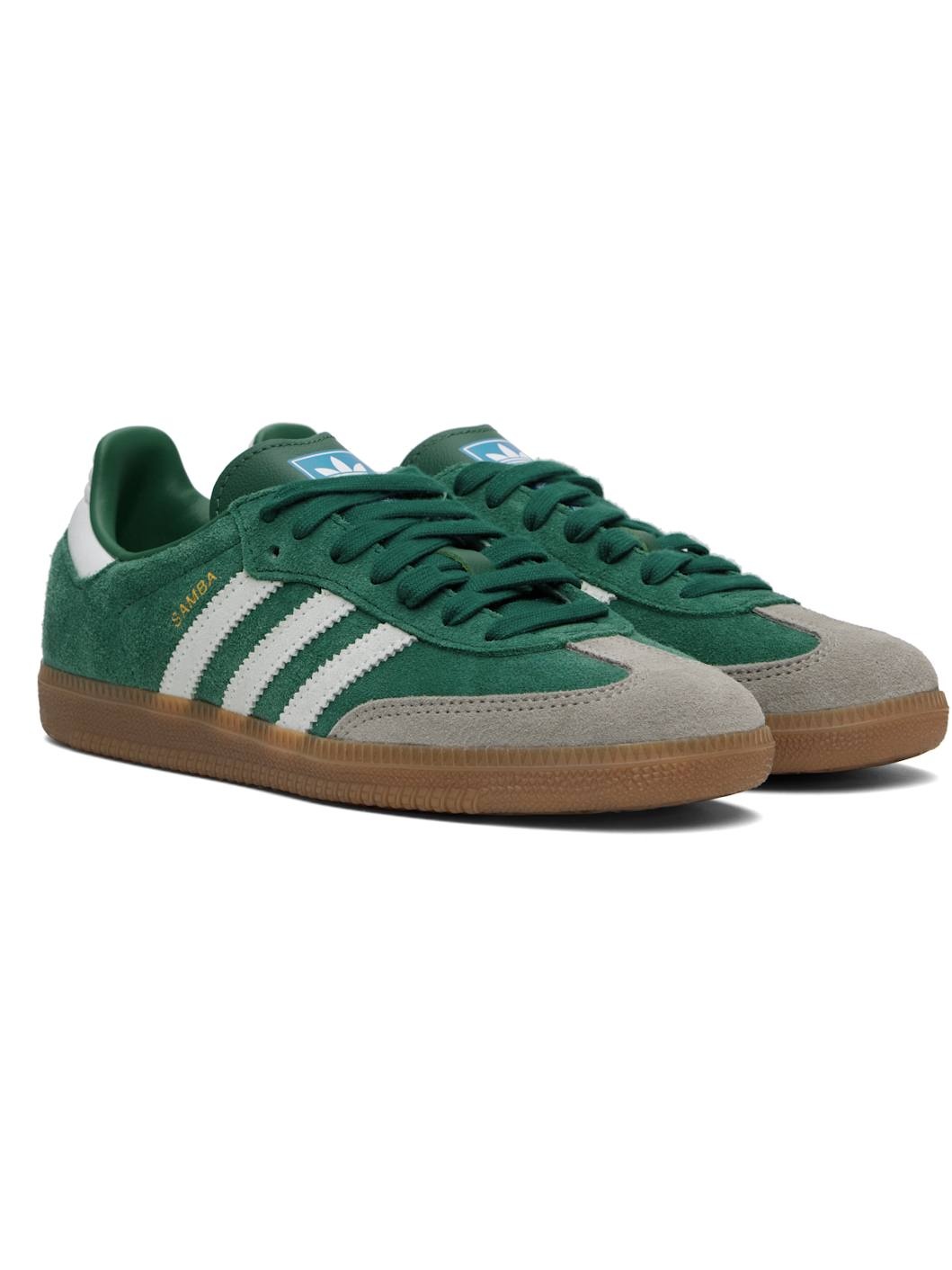 Green Samba Originals Sneakers - 4