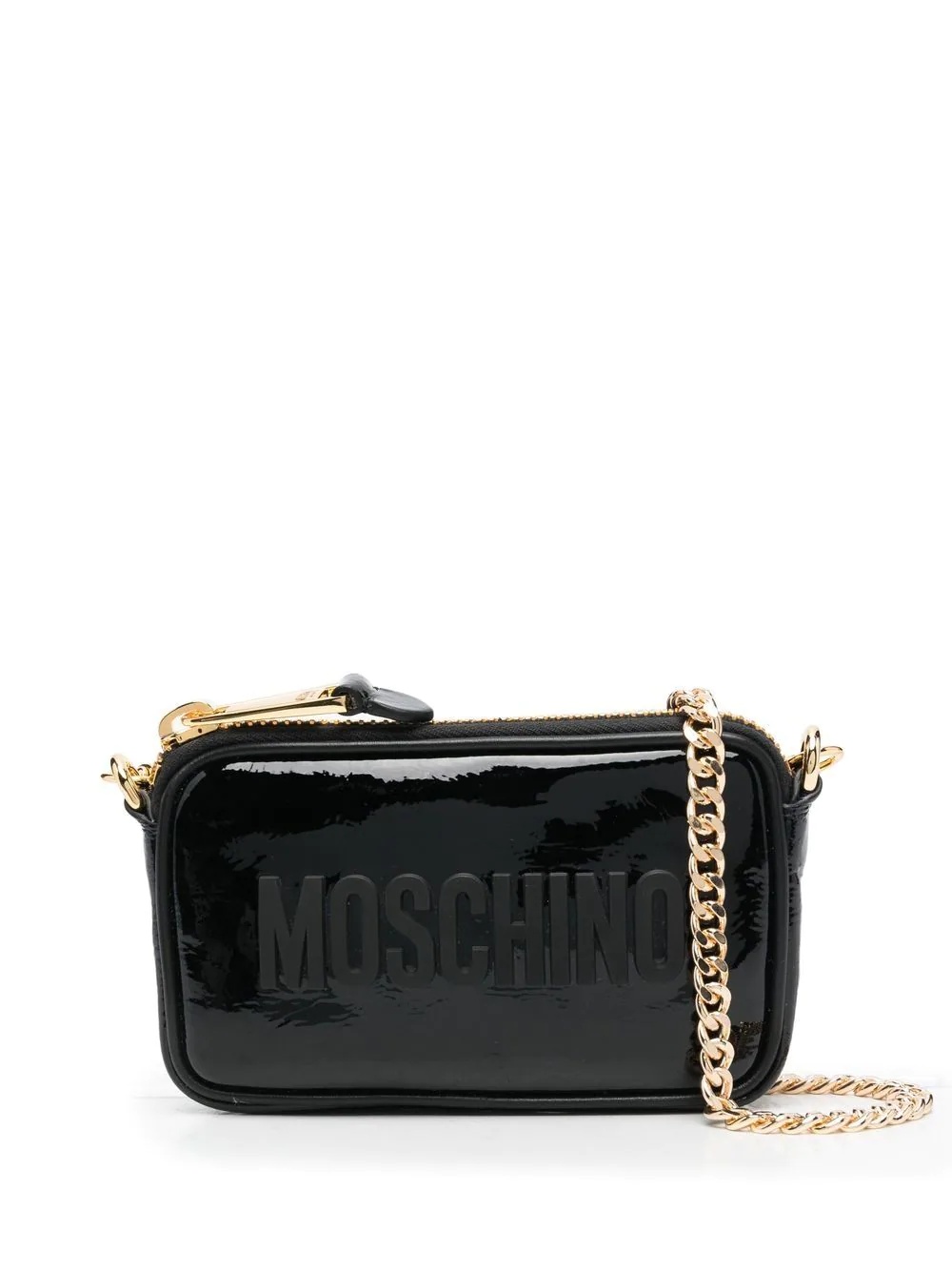 logo-print crossbody bag - 1