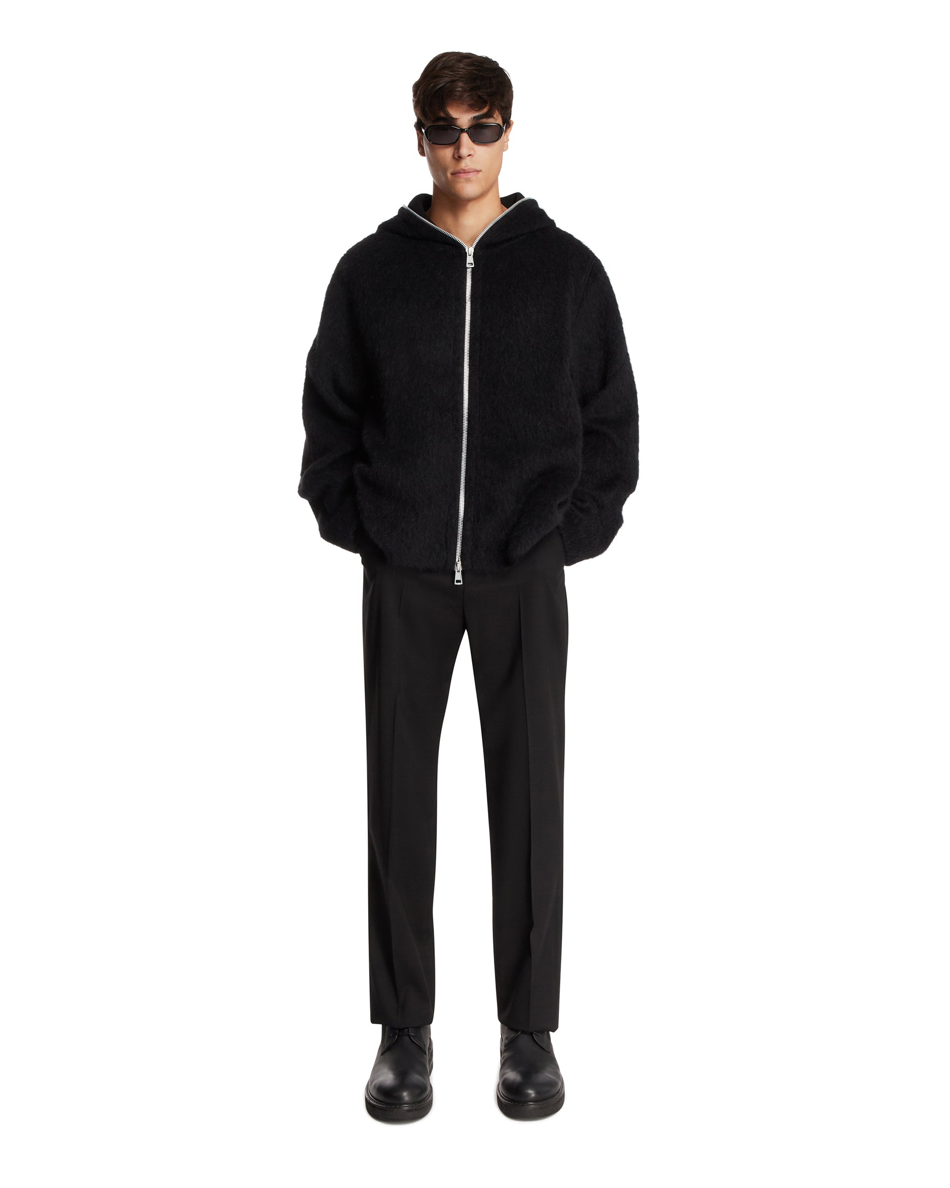 Black Wool Chino Pants 22 - 2