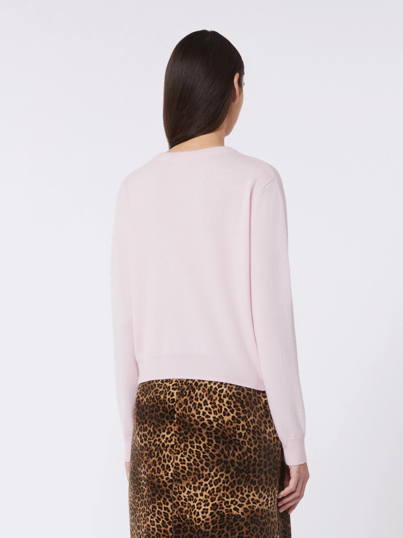 NEBBIA Wool and cashmere cardigan - PINK 4