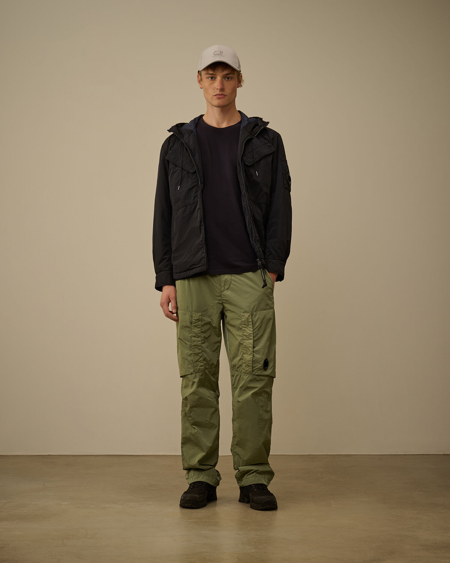 Chrome-R Hooded Zipped Overshirt - 2