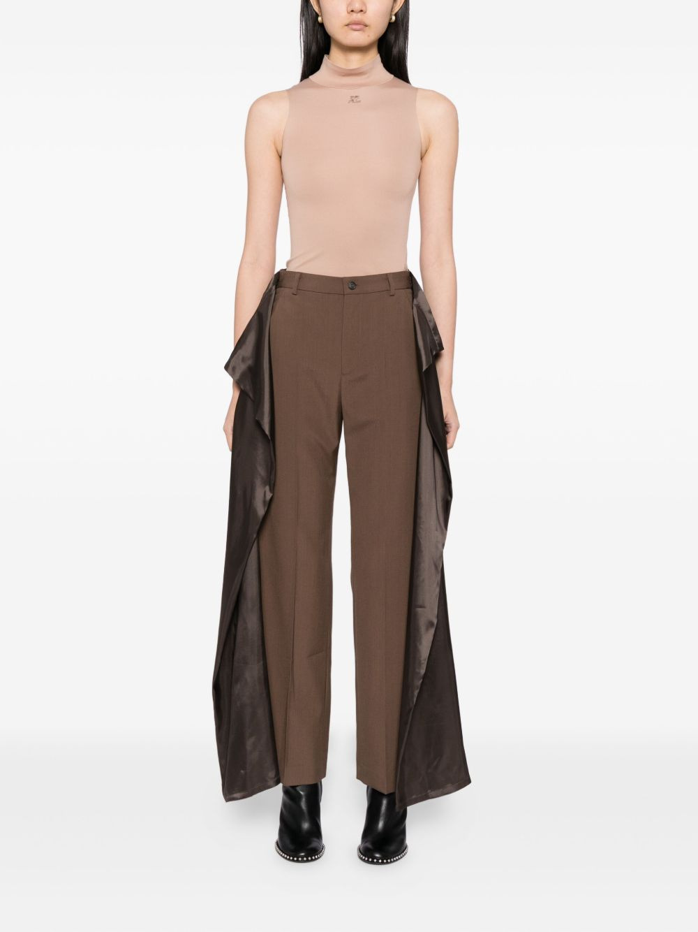 panelled trousers - 2