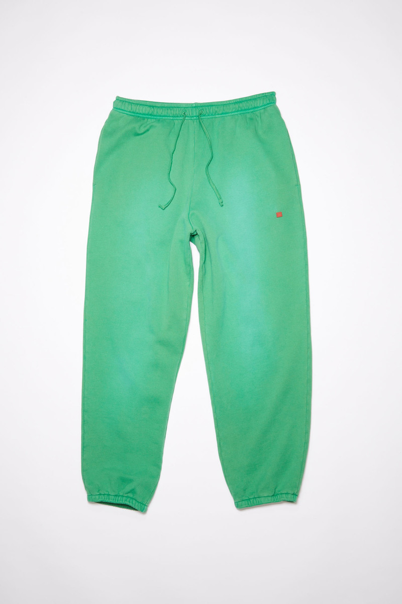 Cotton sweatpants - Grass green 1